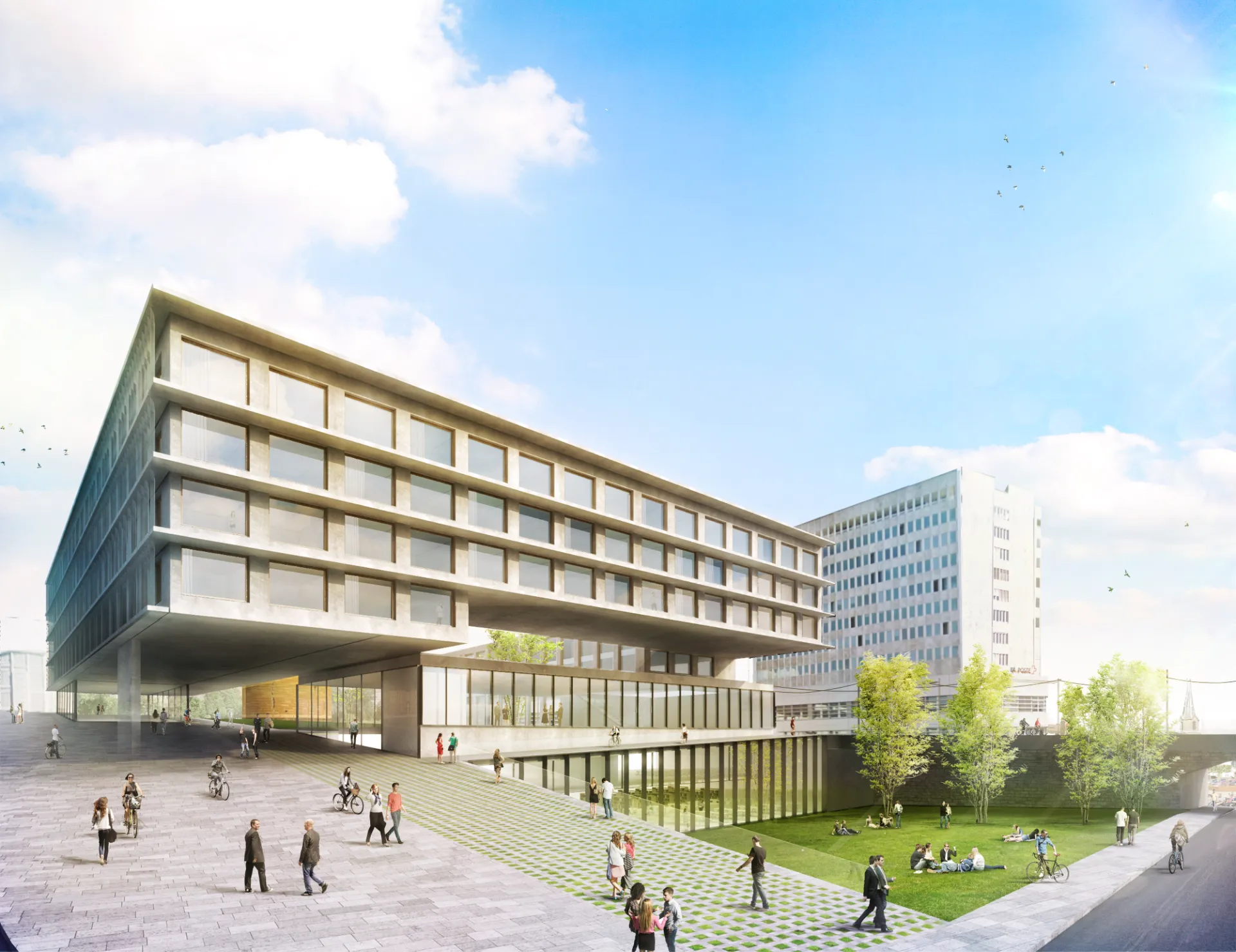 Ampliació facultat Dret Fribourg. Nitidus