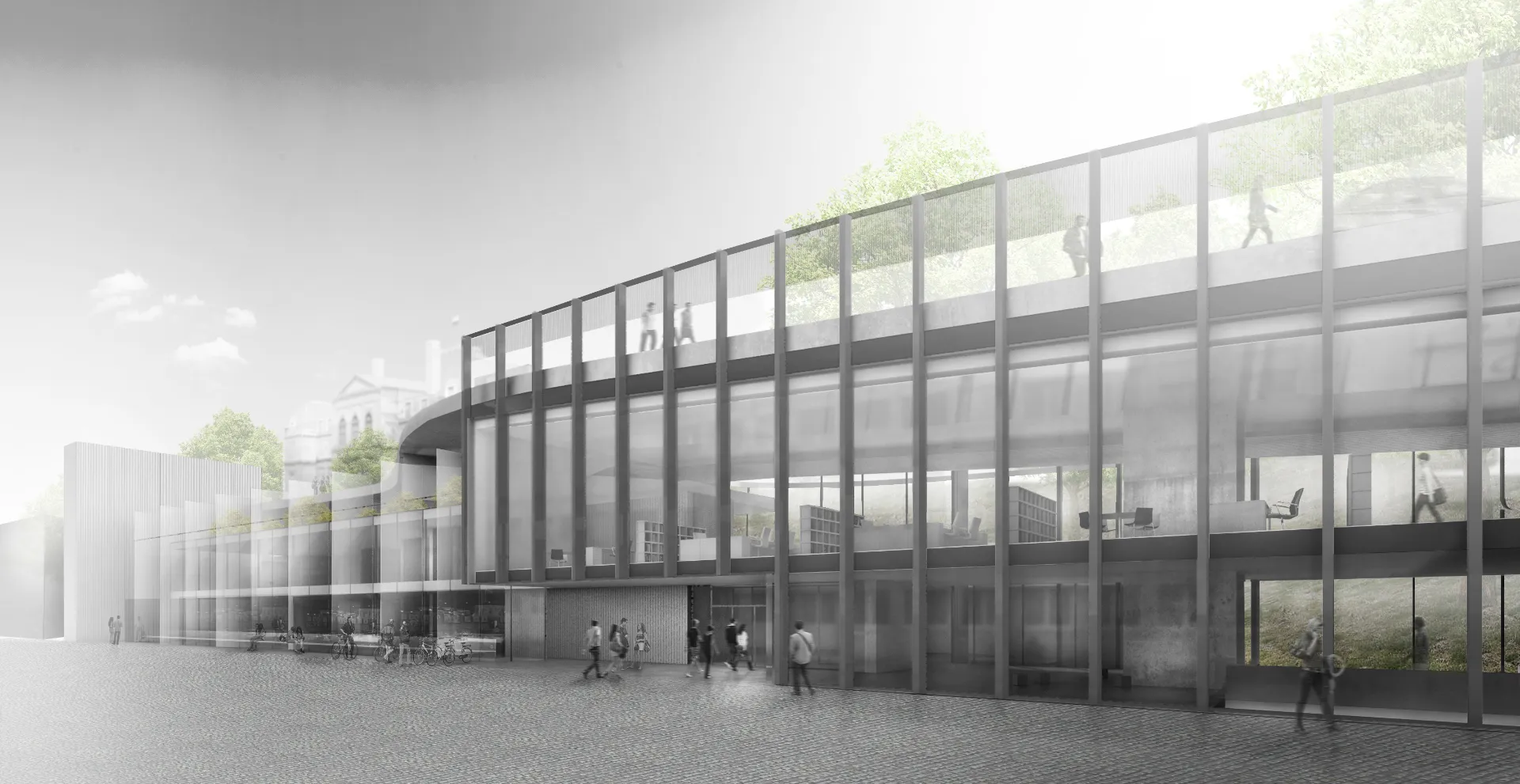 Biblioteca publica a Lausanne. Nitidus