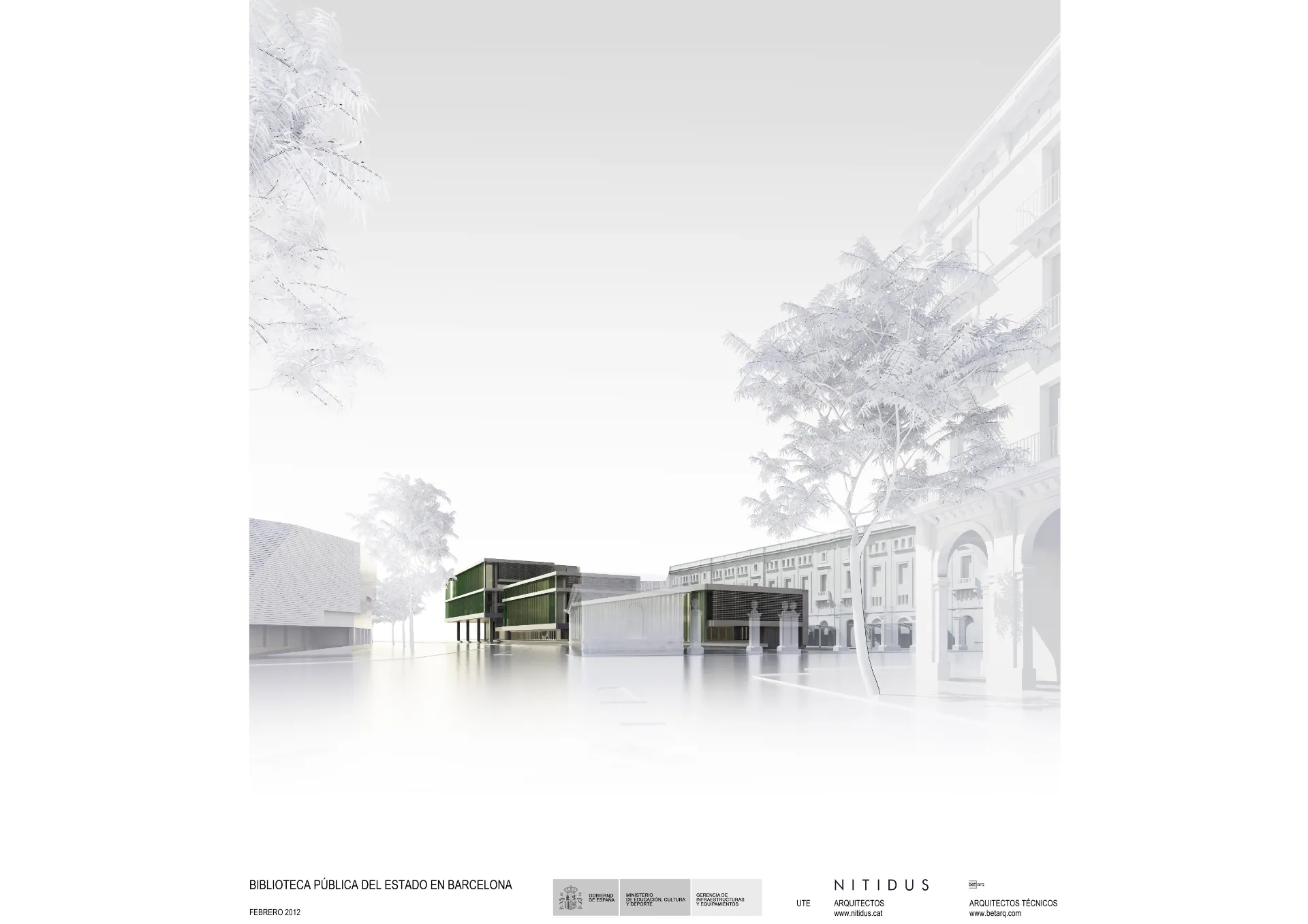 Biblioteca pública le l'Estat a Barcelona. Nitidus