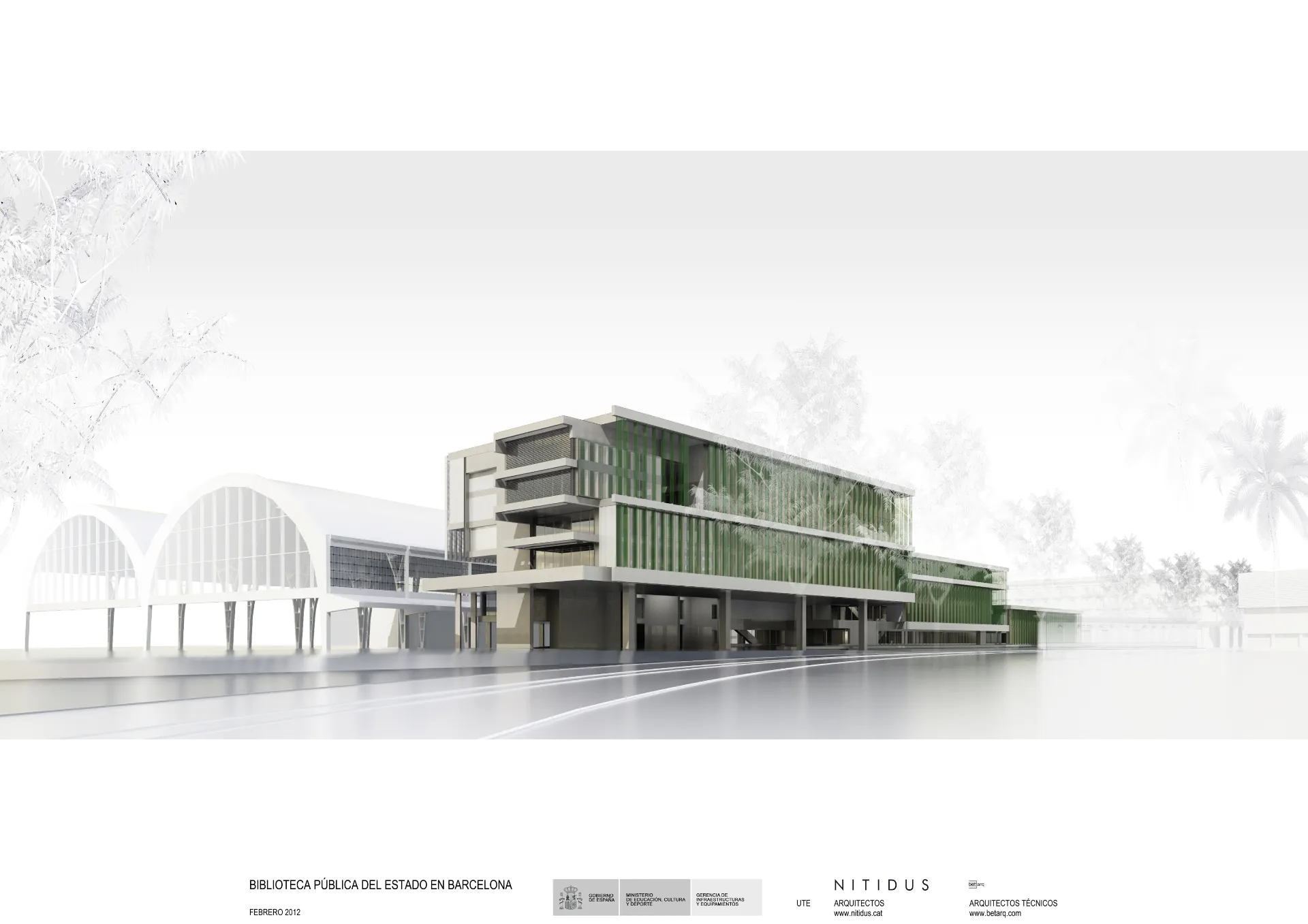 Biblioteca pública le l'Estat a Barcelona. Nitidus