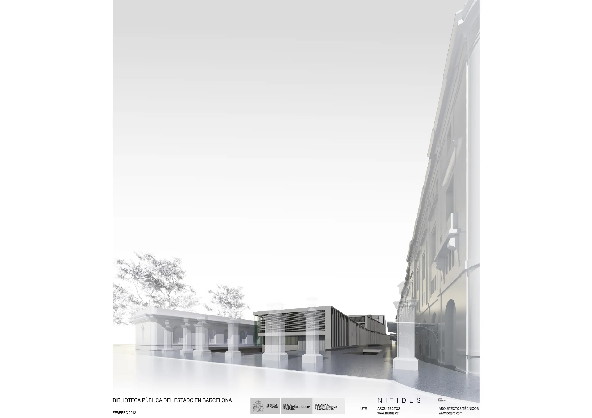 Biblioteca pública le l'Estat a Barcelona. Nitidus