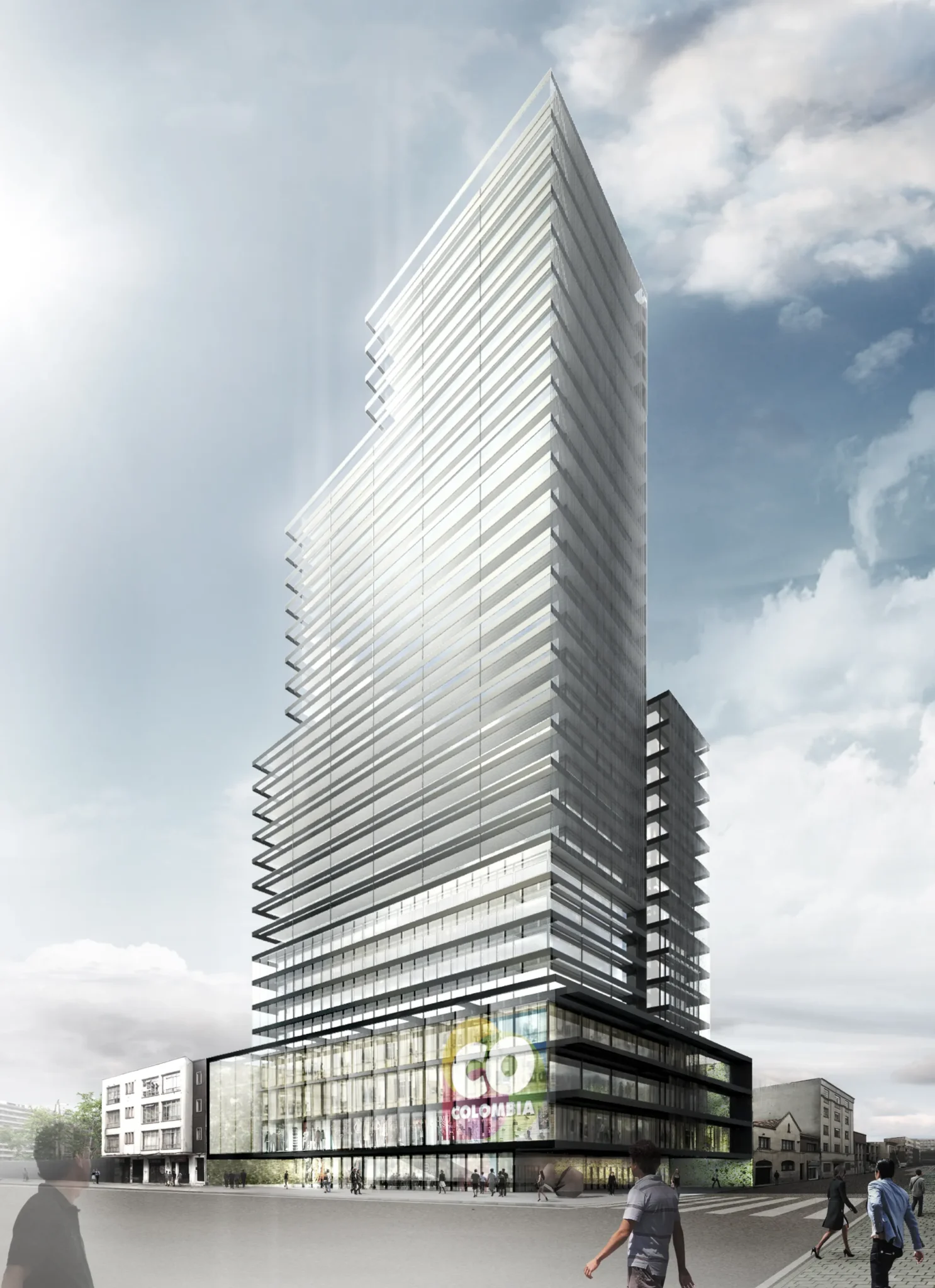 Torre residencial i administrativa a Bogotà. Nitidus